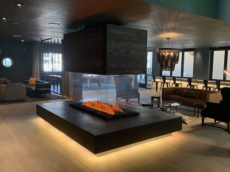 Custom 4-Sided Vapor-Fire - Griffis Oak Lawn
