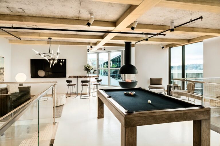 Parq Hotel JW Marriott Games Room-Vancouver, BC