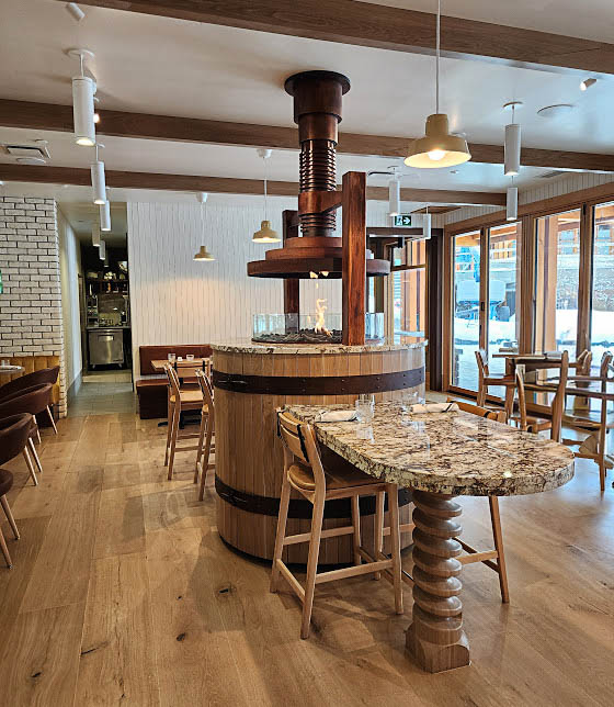 Caribou Canoe Hotel - Banff, AB - Custom Winepress Gas